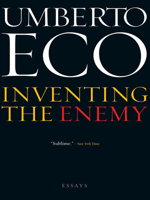 cover image of Inventing the Enemy